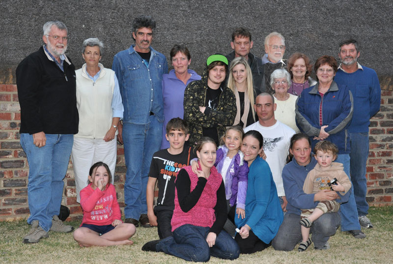 The whole McC family..